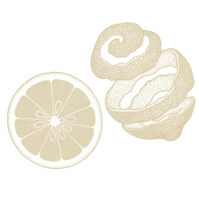 Ilustración de piel de naranja